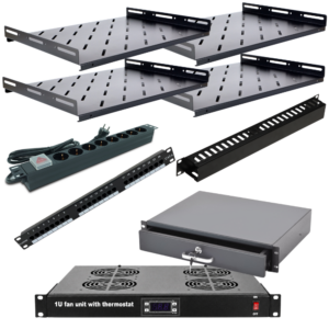 Szafa Rack 42U 600x600 Racktel RL-6642SR akcesoria
