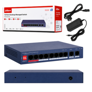 Zestaw monitoringu Dahua 16 kamer 8MPx IPC-HDW1839T-A-IL-0280B-S6-BLACK switch poe 8 port